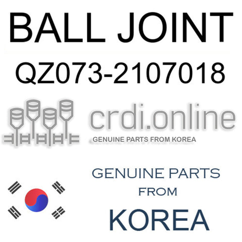 BALL JOINT [ORIGINAL] QZ073-2107018 QZ0732107018 QZ073 2107018