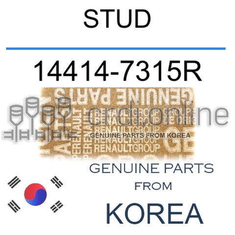 STUD [ORIGINAL] 14414-7315R 144147315R 14414 7315R