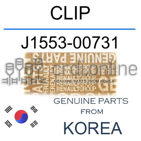 CLIP [ORIGINAL] J1553-00731 J155300731 J1553 00731