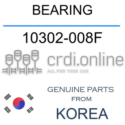 BEARING 10302-008F 10302008F 10302 008F