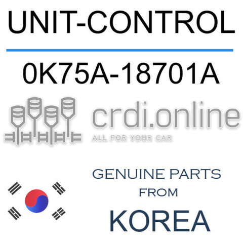 UNIT-CONTROL 0K75A-18701A 0K75A18701A 0K75A 18701A