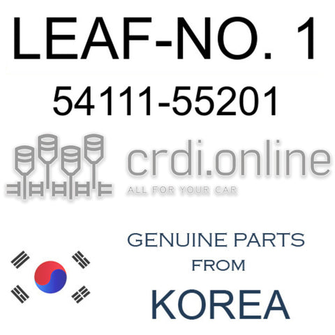 LEAF-NO. 1 [ORIGINAL] 54111-55201 5411155201 54111 55201
