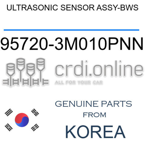 ULTRASONIC SENSOR ASSY-BWS 95720-3M010PNN 957203M010PNN 95720 3M010PNN