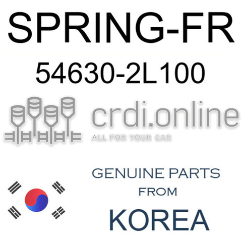 SPRING-FR [ORIGINAL] 54630-2L100 546302L100 54630 2L100