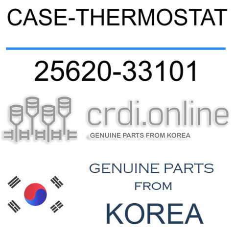 CASE-THERMOSTAT [ORIGINAL] 25620-33101 2562033101 25620 33101