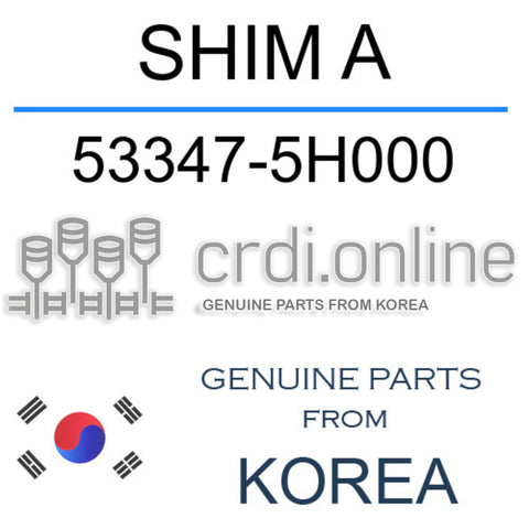 SHIM A 53347-5H000 533475H000 53347 5H000