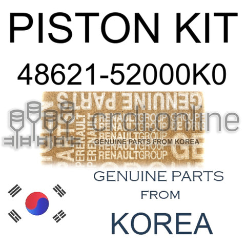PISTON KIT [ORIGINAL] 48621-52000K0 4862152000K0 48621 52000K0