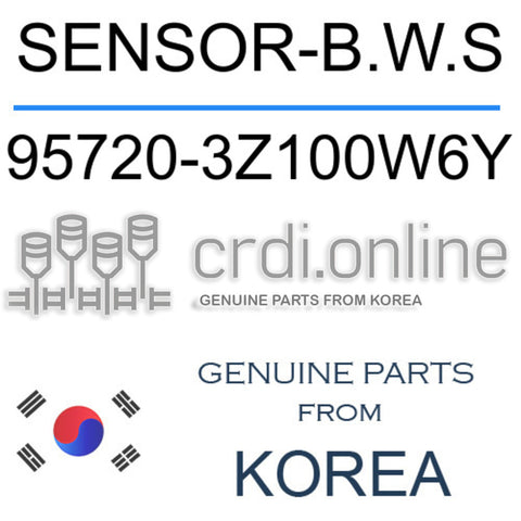 SENSOR-B.W.S [ORIGINAL] 95720-3Z100W6Y 957203Z100W6Y 95720 3Z100W6Y