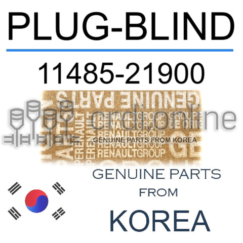 PLUG-BLIND [ORIGINAL] 11485-21900 1148521900 11485 21900