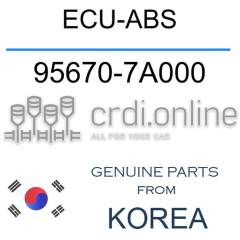 ECU-ABS [ORIGINAL] 95670-7A000 956707A000 95670 7A000