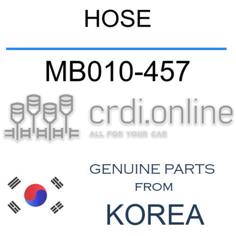 HOSE [ORIGINAL] MB010-457 MB010457 MB010 457