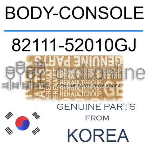 BODY-CONSOLE [ORIGINAL] 82111-52010GJ 8211152010GJ 82111 52010GJ