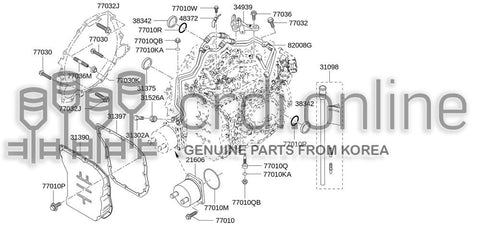 [ORIGINAL] COOLER ASSY-OILAUTO TRANSMISSION 77010-70672 7701070672 77010 70672