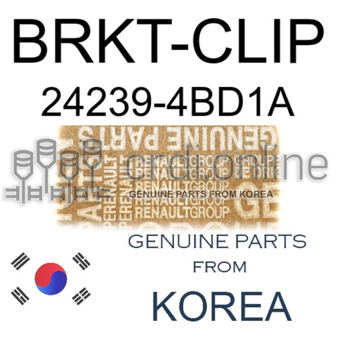 BRKT-CLIP [ORIGINAL] 24239-4BD1A 242394BD1A 24239 4BD1A