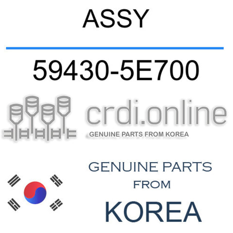 ASSY [ORIGINAL] 59430-5E700 594305E700 59430 5E700