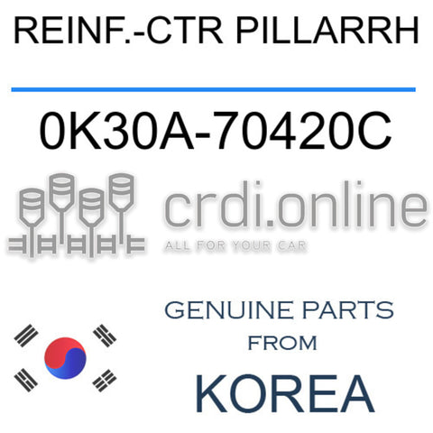 REINF.-CTR PILLARRH [ORIGINAL] 0K30A-70420C 0K30A70420C 0K30A 70420C