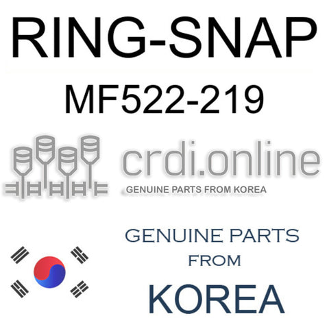 RING-SNAP [ORIGINAL] MF522-219 MF522219 MF522 219