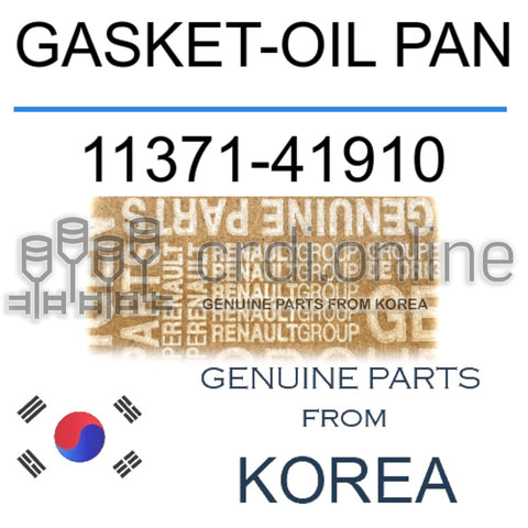 GASKET-OIL PAN [ORIGINAL] 11371-41910 1137141910 11371 41910