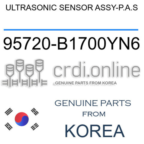 ULTRASONIC SENSOR ASSY-P.A.S [ORIGINAL] 95720-B1700YN6 95720B1700YN6 95720 B1700YN6