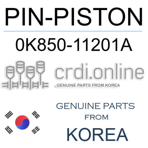PIN-PISTON [ORIGINAL] 0K850-11201A 0K85011201A 0K850 11201A