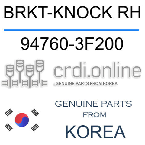 BRKT-KNOCK RH 94760-3F200 947603F200 94760 3F200