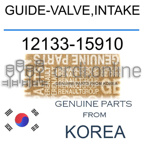 GUIDE-VALVE,INTAKE [ORIGINAL] 12133-15910 1213315910 12133 15910