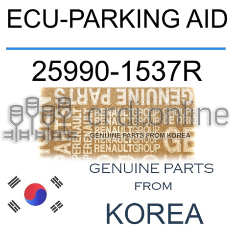 ECU-PARKING AID [ORIGINAL] 25990-1537R 259901537R 25990 1537R