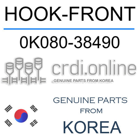 HOOK-FRONT 0K080-38490 0K08038490 0K080 38490