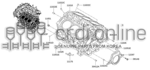 RETAINER ASSY-OIL SEALREAR 12296-31U20 1229631U20 12296 31U20