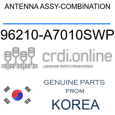 ANTENNA ASSY-COMBINATION [ORIGINAL] 96210-A7010SWP 96210A7010SWP 96210 A7010SWP