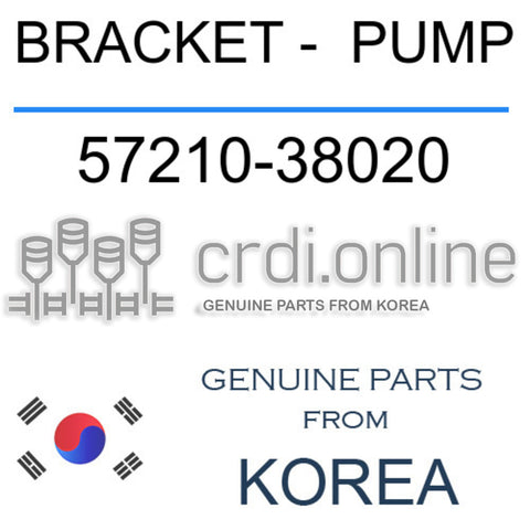 BRACKET -  PUMP 57210-38020 5721038020 57210 38020