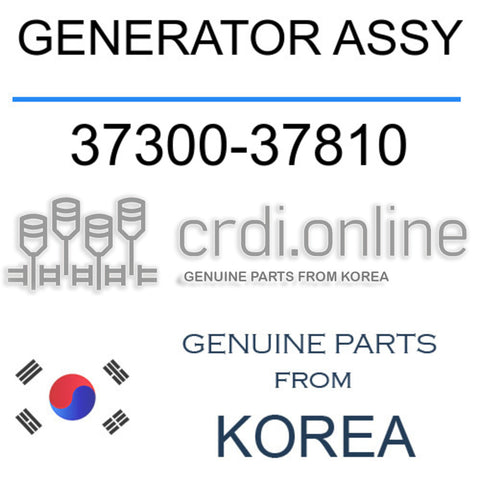 GENERATOR ASSY [ORIGINAL] 37300-37810 3730037810 37300 37810