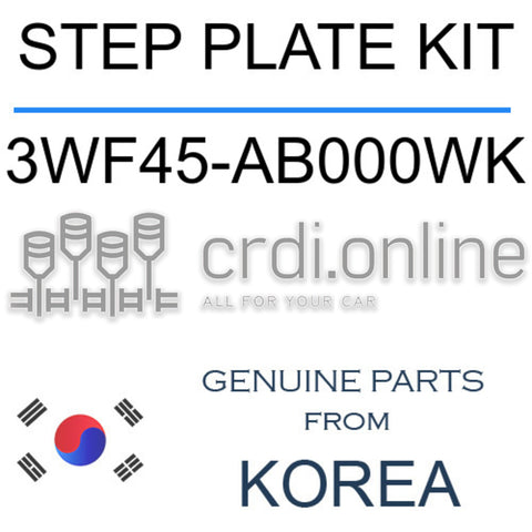 STEP PLATE KIT [ORIGINAL] 3WF45-AB000WK 3WF45AB000WK 3WF45 AB000WK