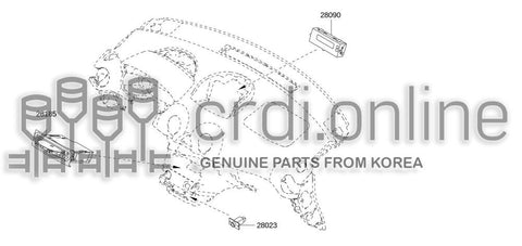 AUX JACK-AUDIO 28023-JY10A 28023JY10A 28023 JY10A