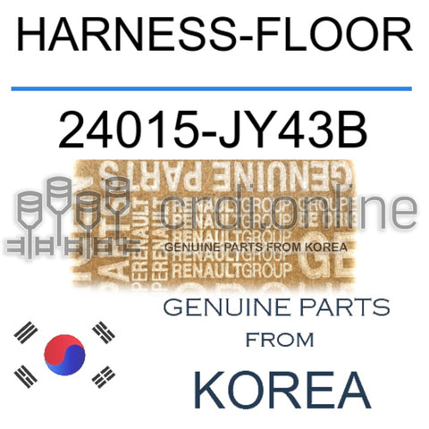HARNESS-FLOOR [ORIGINAL] 24015-JY43B 24015JY43B 24015 JY43B