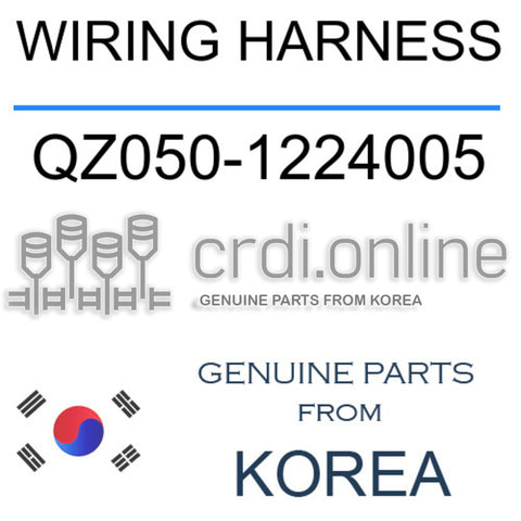 WIRING HARNESS [ORIGINAL] QZ050-1224005 QZ0501224005 QZ050 1224005