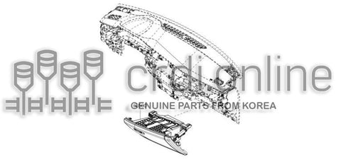 BOX ASSY-GLOVE 68500-7841R 685007841R 68500 7841R