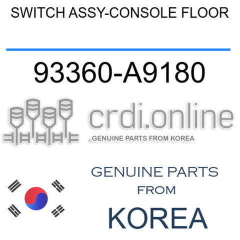[ORIGINAL] SWITCH ASSY-CONSOLE FLOOR 93360-A9180 93360A9180 93360 A9180