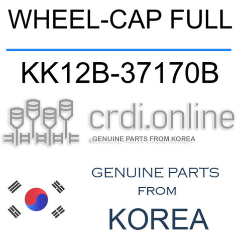 WHEEL-CAP FULL [ORIGINAL] KK12B-37170B KK12B37170B KK12B 37170B