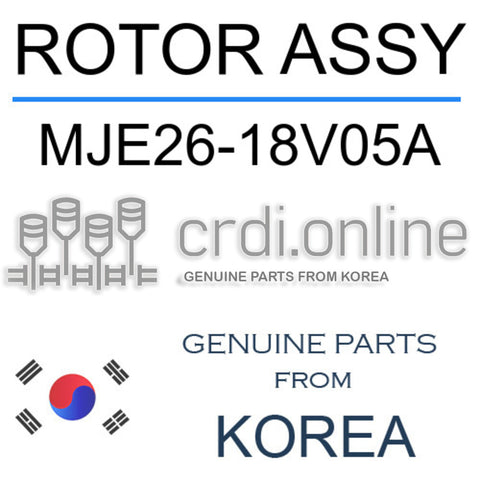 ROTOR ASSY [ORIGINAL] MJE26-18V05A MJE2618V05A MJE26 18V05A