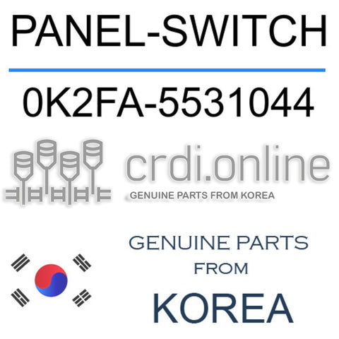 PANEL-SWITCH [ORIGINAL] 0K2FA-5531044 0K2FA5531044 0K2FA 5531044