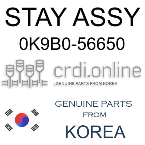 STAY ASSY 0K9B0-56650 0K9B056650 0K9B0 56650