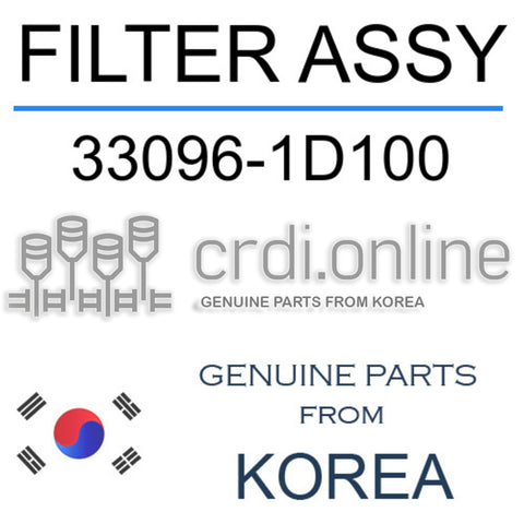 FILTER ASSY [ORIGINAL] 33096-1D100 330961D100 33096 1D100