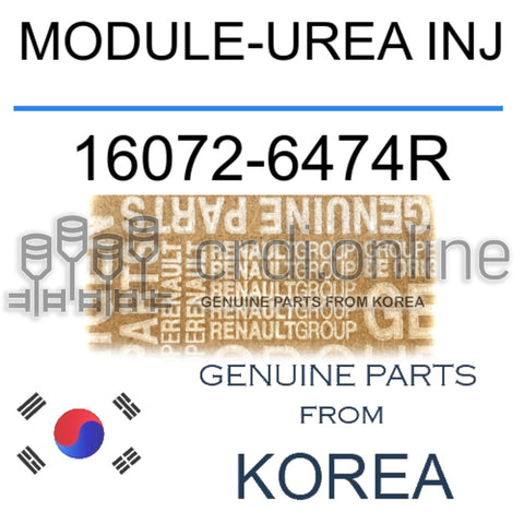 MODULE-UREA INJ [ORIGINAL] 16072-6474R 160726474R 16072 6474R
