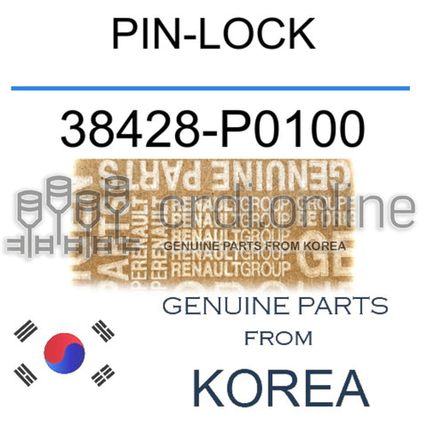 PIN-LOCK [ORIGINAL] 38428-P0100 38428P0100 38428 P0100