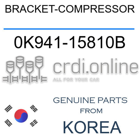 BRACKET-COMPRESSOR 0K941-15810B 0K94115810B 0K941 15810B