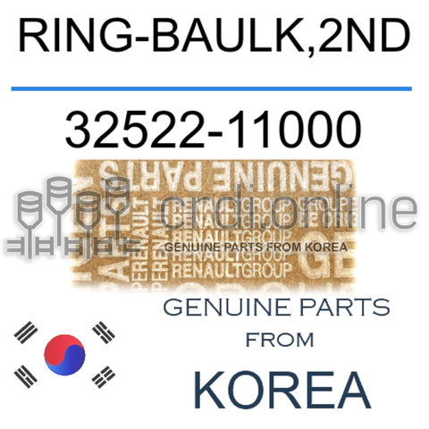 RING-BAULK,2ND [ORIGINAL] 32522-11000 3252211000 32522 11000