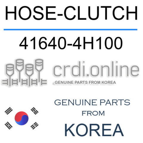 HOSE-CLUTCH [ORIGINAL] 41640-4H100 416404H100 41640 4H100