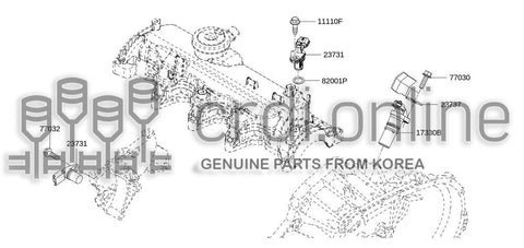 SENSOR-CAMSHAFT 23731-0776R 237310776R 23731 0776R