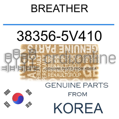 BREATHER [ORIGINAL] 38356-5V410 383565V410 38356 5V410